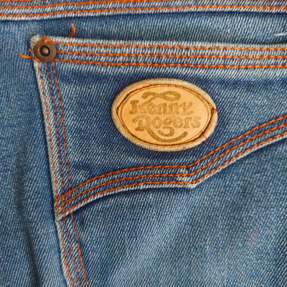 Sexy 1970s Kenny Rogers jeans!!! Epic vintage jeans 31" waist